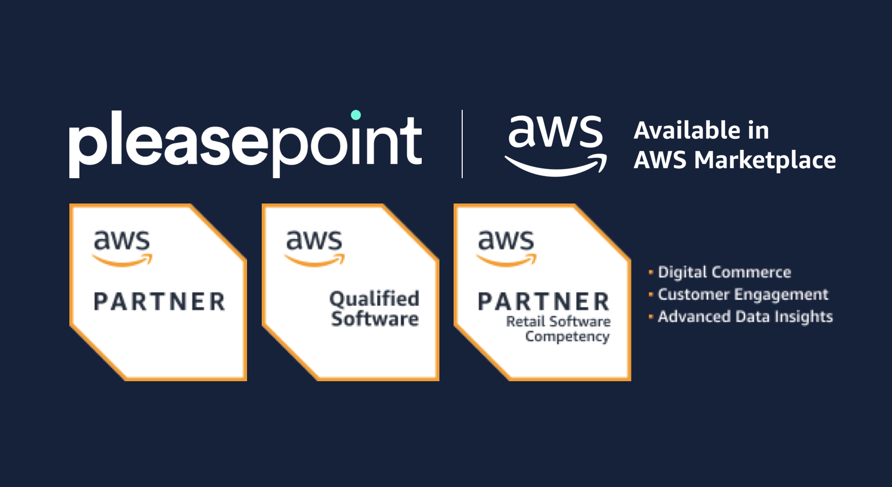 Pleasepoint achieves AWS Retail Competency: Validated software for retail - Pleasepoint